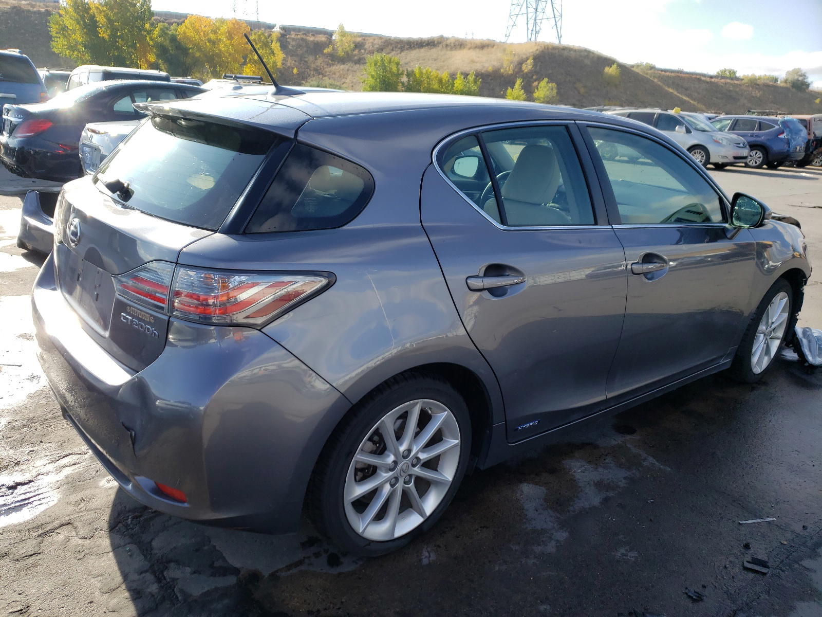 Photo 4 from auction – 2013 LEXUS CT 200 with VIN JTHKD5BHXD2124279