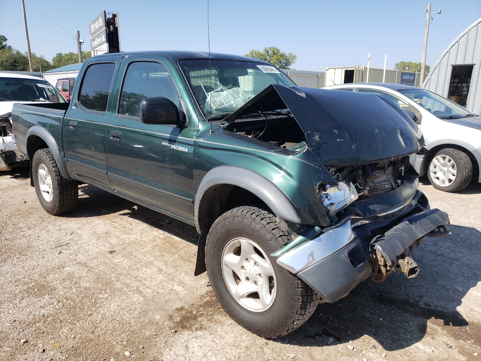 TOYOTA TACOMA DOU 2003 with VIN 5TEGN92N33Z290767 - Photo from auction