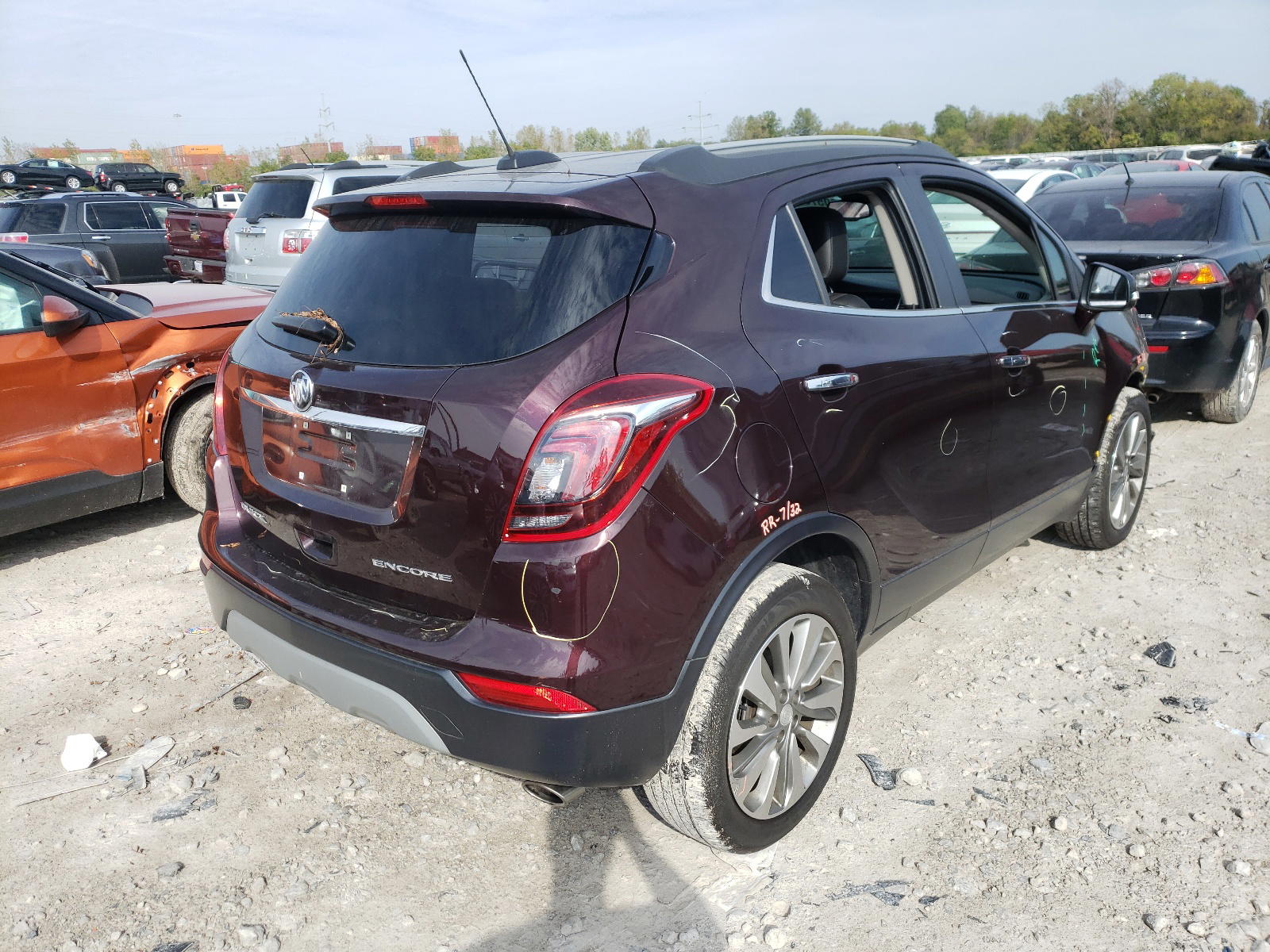 Photo 4 from auction – 2017 BUICK ENCORE PRE with VIN KL4CJASB1HB198242