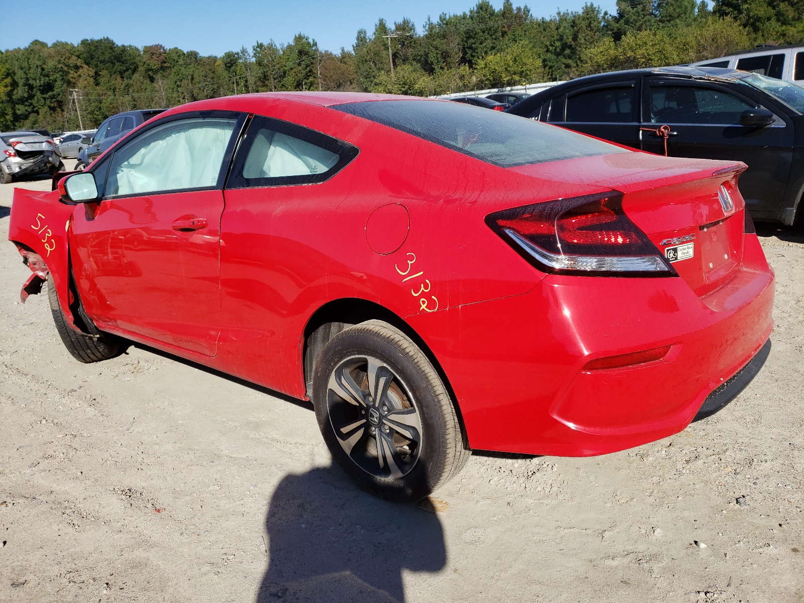 Photo 3 from auction – 2014 HONDA CIVIC EX with VIN 2HGFG3B81EH502854