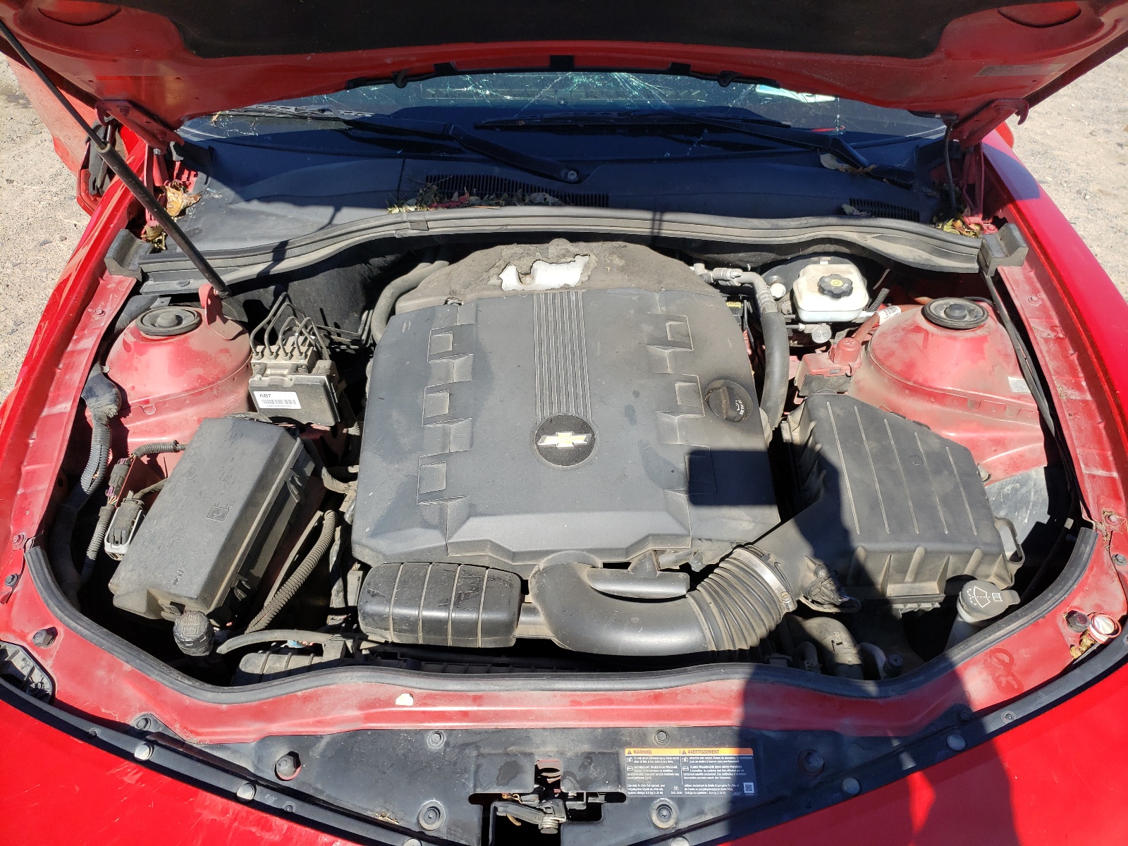 Photo 7 from auction – 2010 CHEVROLET CAMARO LT with VIN 2G1FC1EV3A9126980