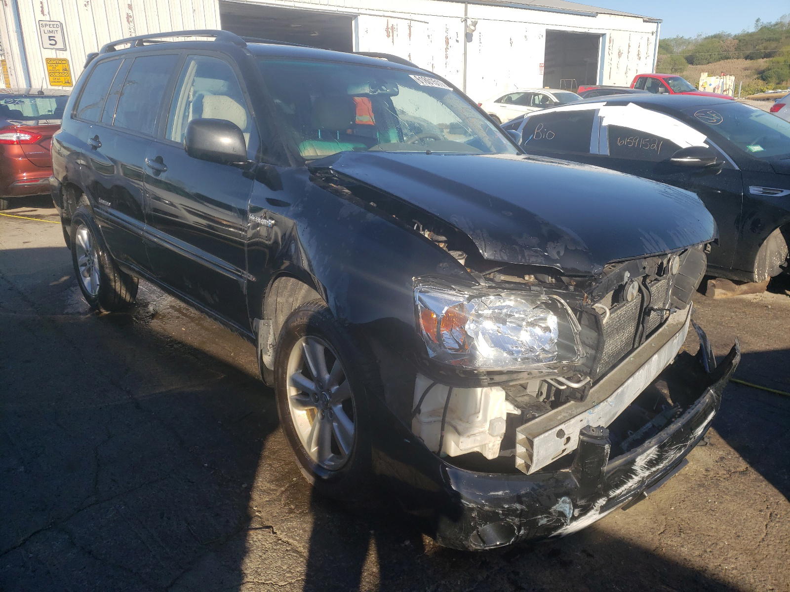 TOYOTA HIGHLANDER 2007 with VIN JTEEW21A270036611 - Photo from auction