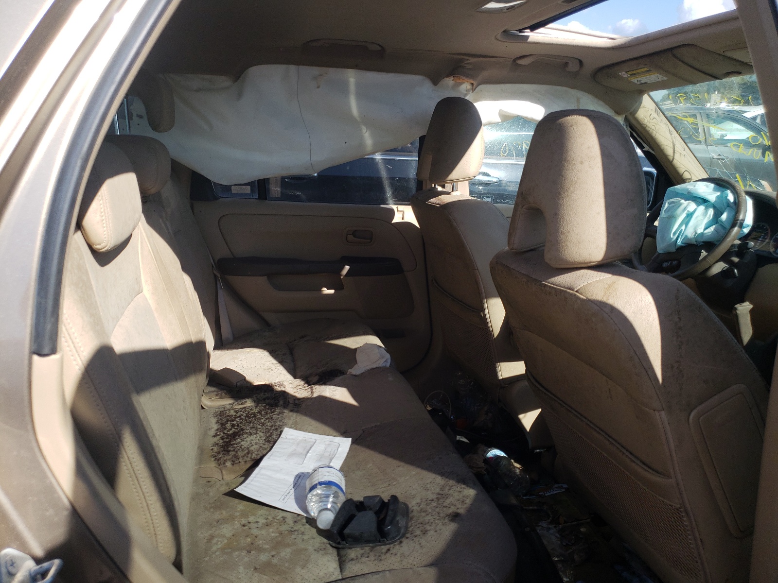 Photo 6 from auction – 2005 HONDA CR-V SE with VIN JHLRD78955C062591