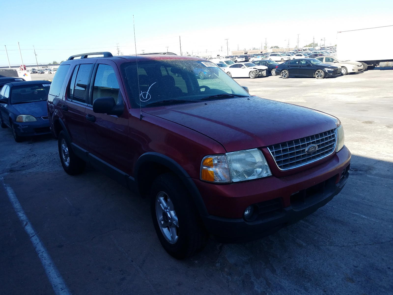 FORD EXPLORER X 2003 with VIN 1FMZU63K53ZA90141 - Photo from auction