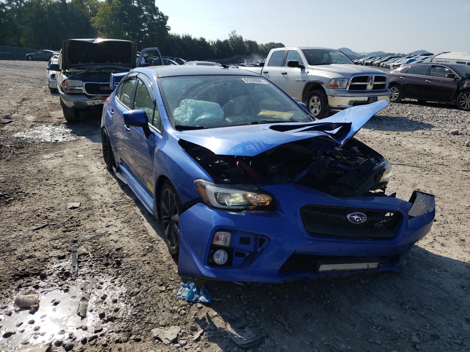 SUBARU WRX LIMITE 2015 with VIN JF1VA1J63F8809293 - Photo from auction