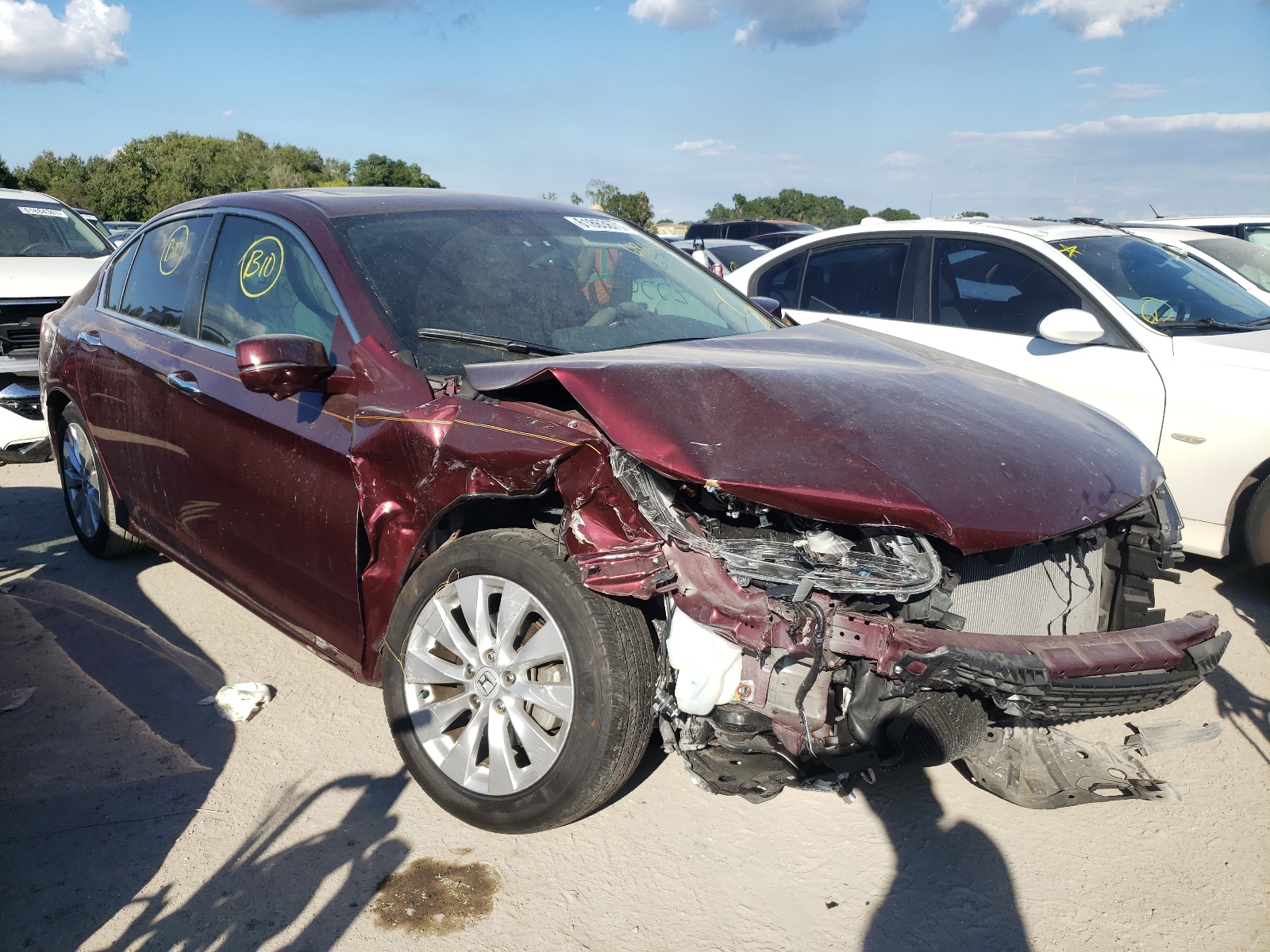 Photo 1 from auction – 2015 HONDA ACCORD EXL with VIN 1HGCR2F88FA264583