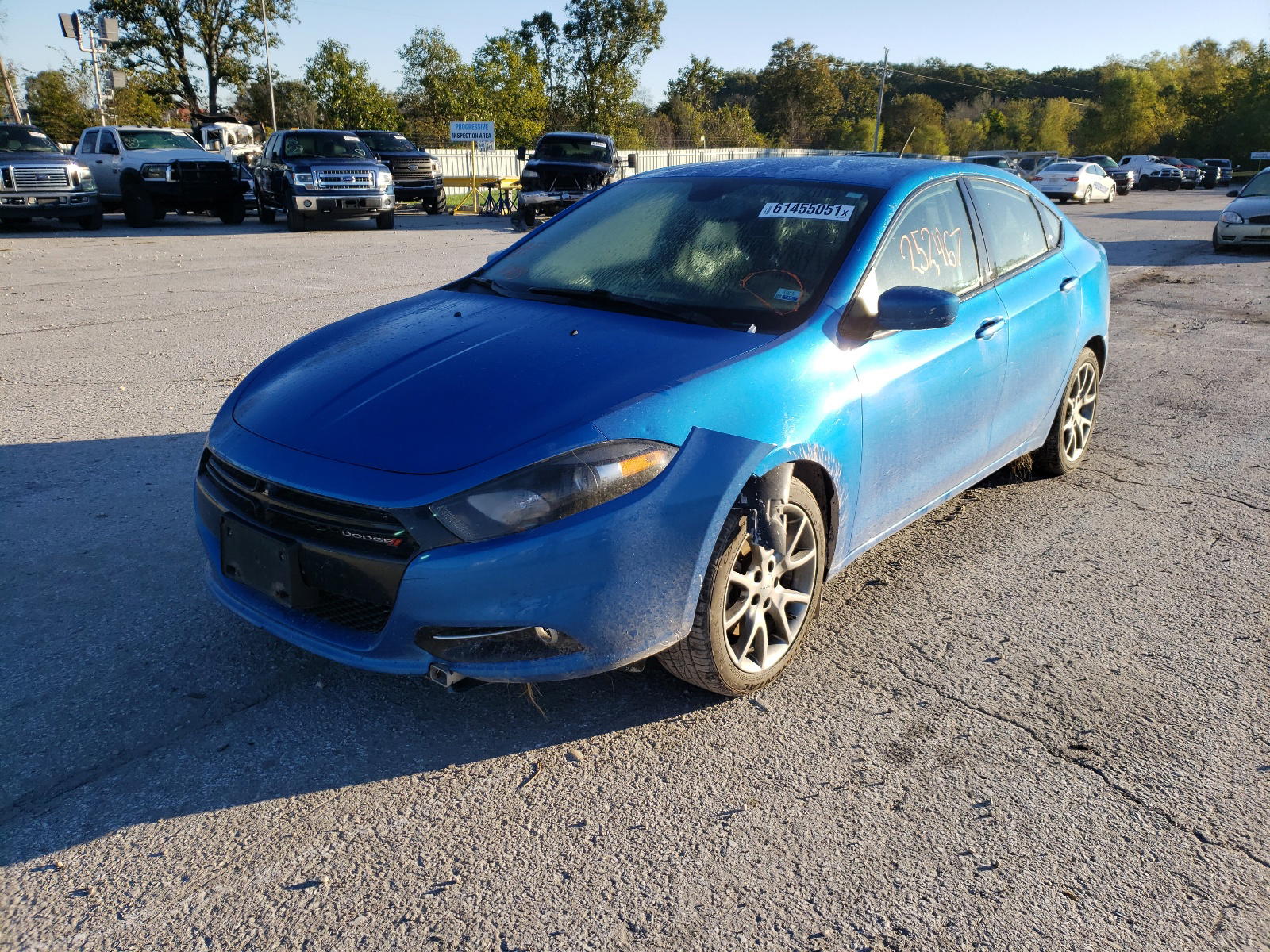 Photo 2 from auction – 2015 DODGE DART SXT with VIN 1C3CDFBB1FD205481