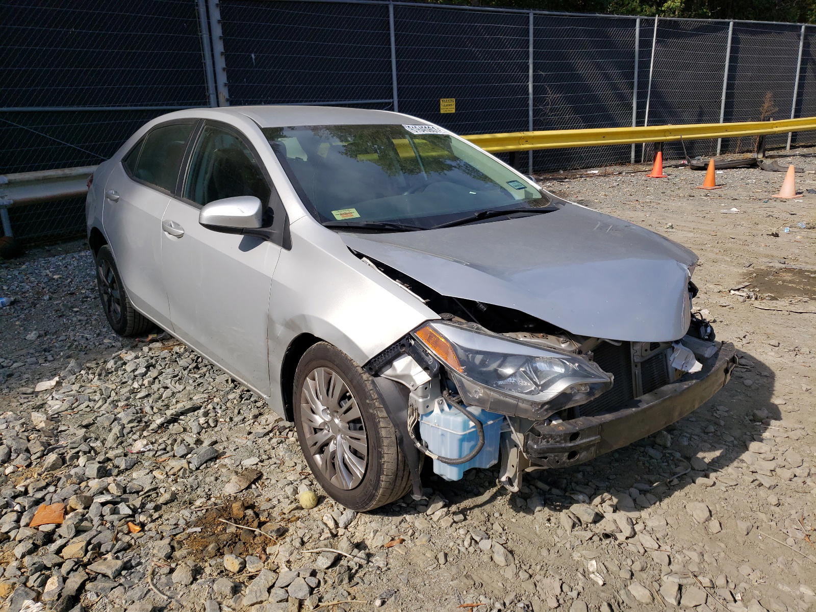TOYOTA COROLLA L 2014 with VIN 5YFBURHEXEP141480 - Photo from auction