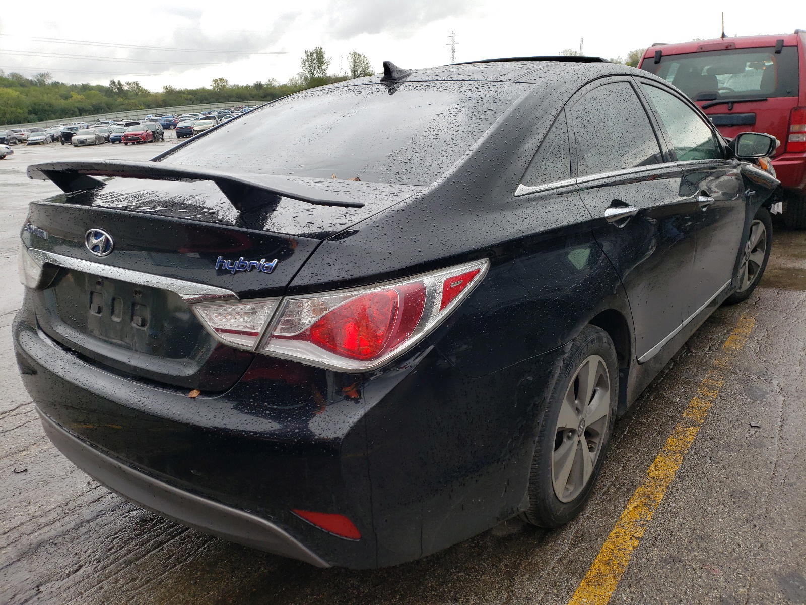 Photo 4 from auction – 2011 HYUNDAI SONATA GL with VIN KMHEC4A41BA011135