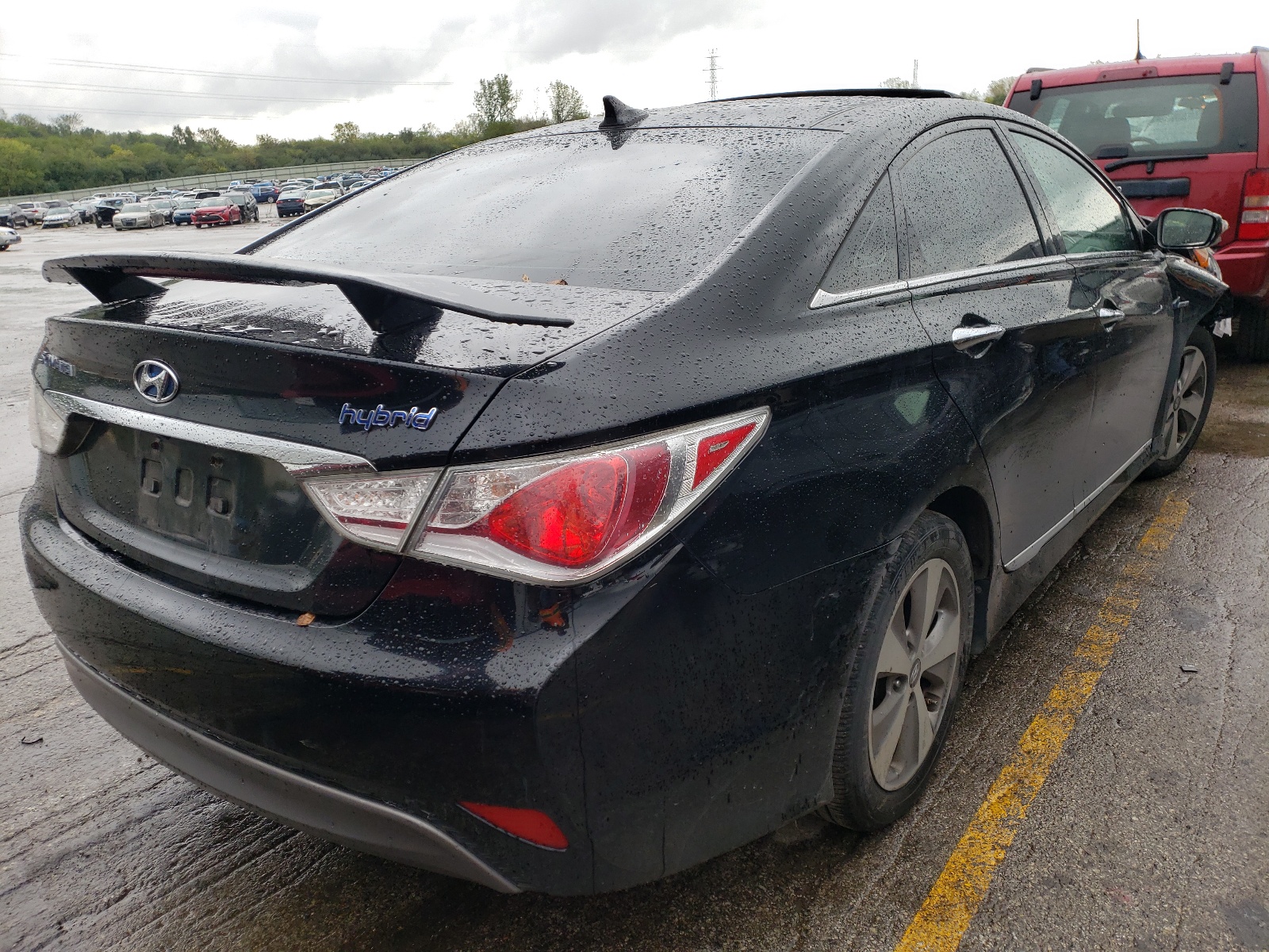 Фото 4 с аукциона – 2011 HYUNDAI SONATA GL с VIN KMHEC4A41BA011135
