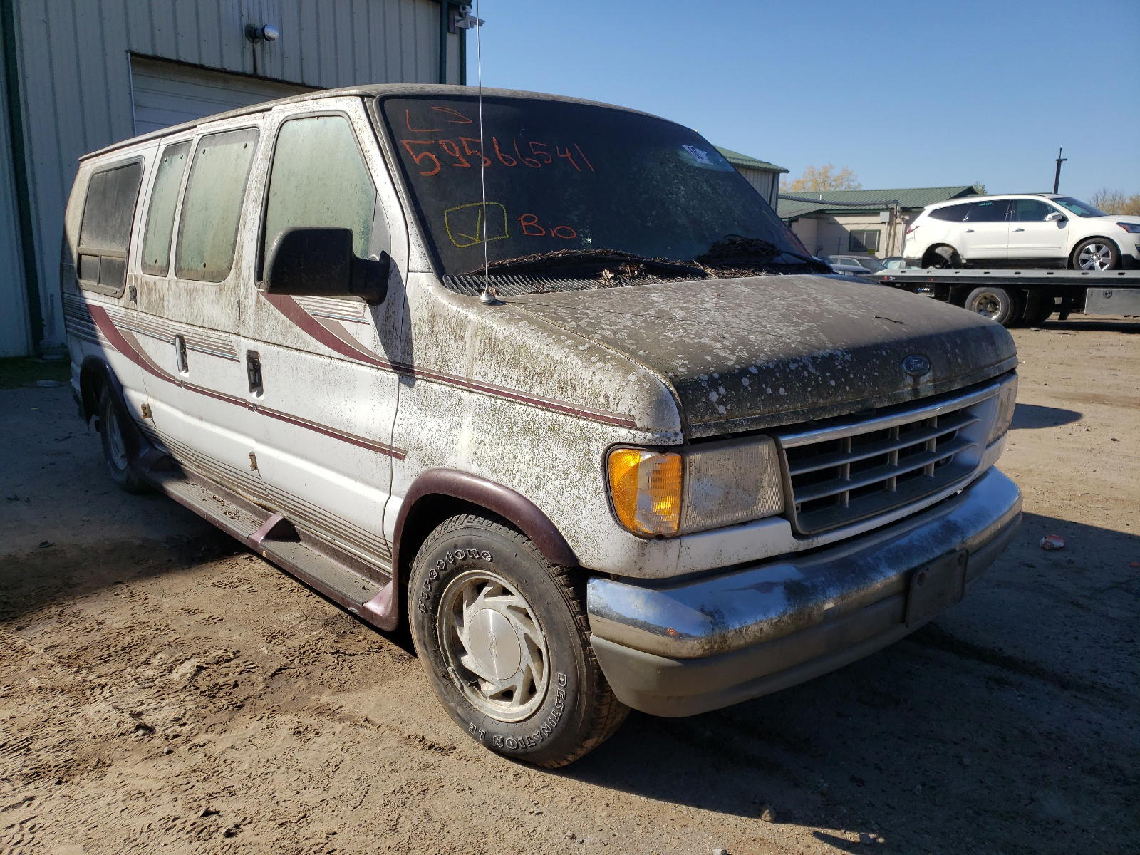 FORD ECONOLINE 1995 with VIN 1FDEE14H0SHA57697 - Photo from auction