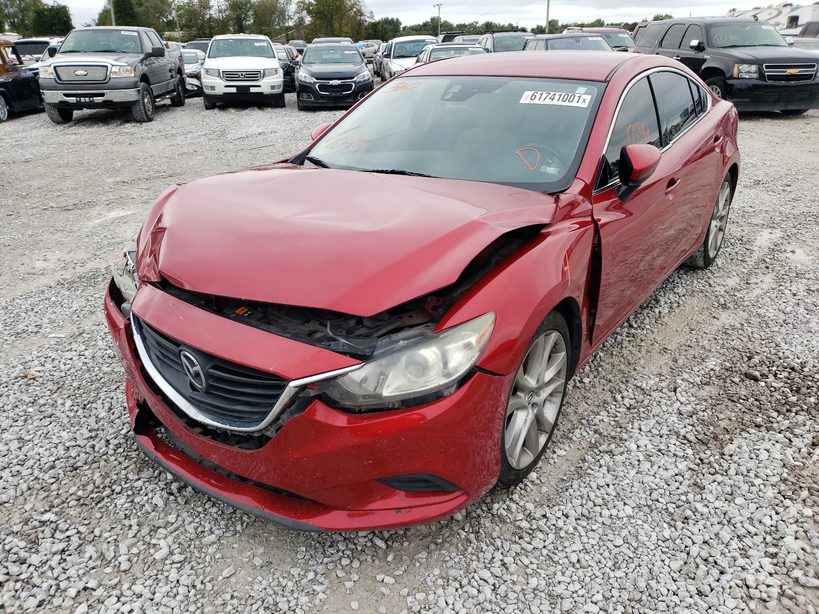 Photo 2 from auction – 2014 MAZDA 6 TOURING with VIN JM1GJ1T67E1136550