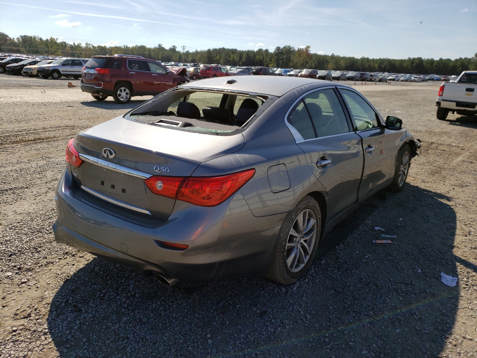 Photo 4 from auction – 2017 INFINITI Q50 BASE with VIN JN1CV7AR9HM682372
