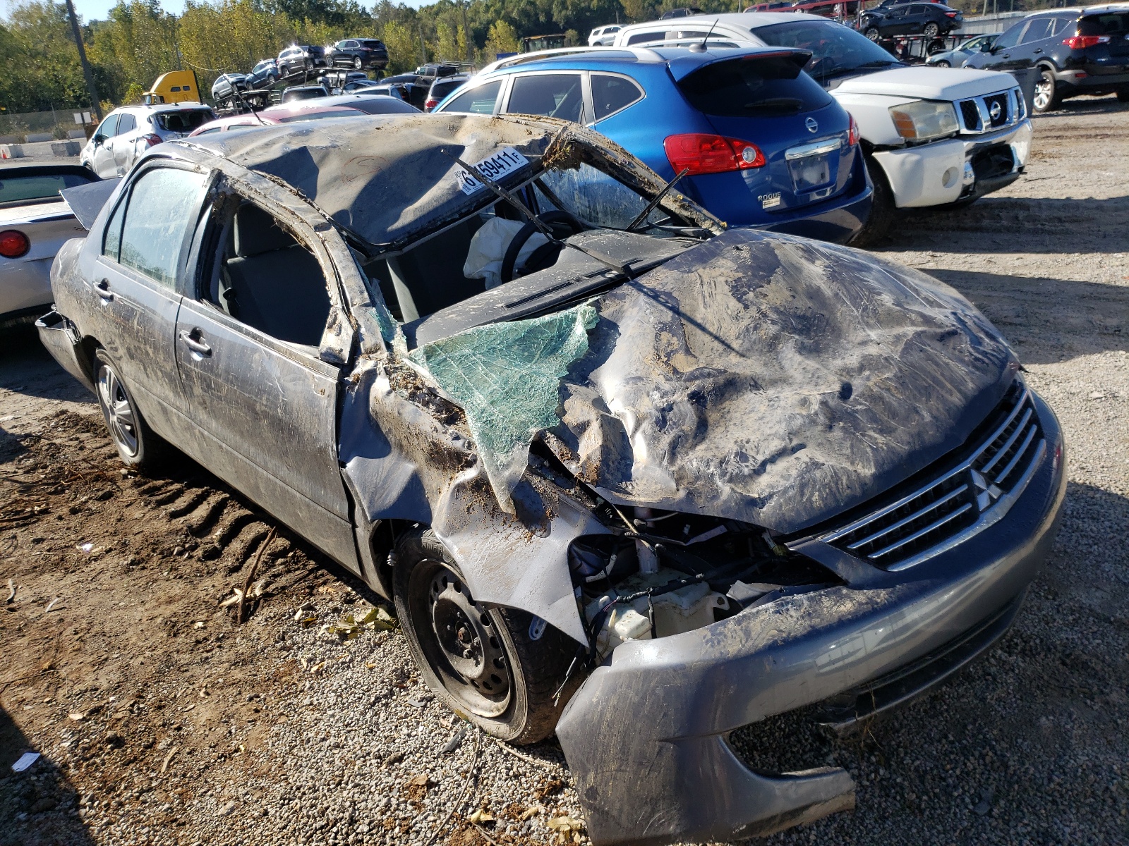 Photo 9 from auction – 2006 MITSUBISHI LANCER ES with VIN JA3AJ26E66U070313