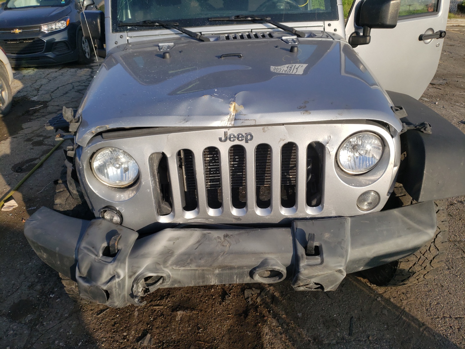Photo 7 from auction – 2015 JEEP WRANGLER S with VIN 1C4AJWAG8FL550716
