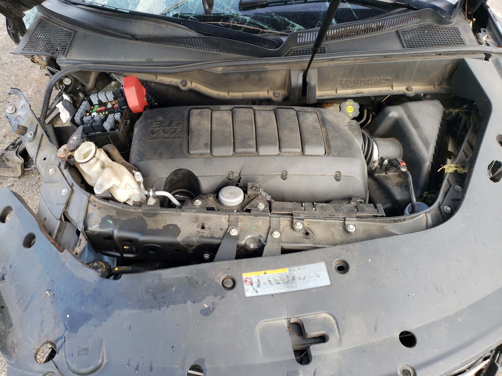 Photo 7 from auction – 2015 CHEVROLET TRAVERSE L with VIN 1GNKRJKD8FJ156219