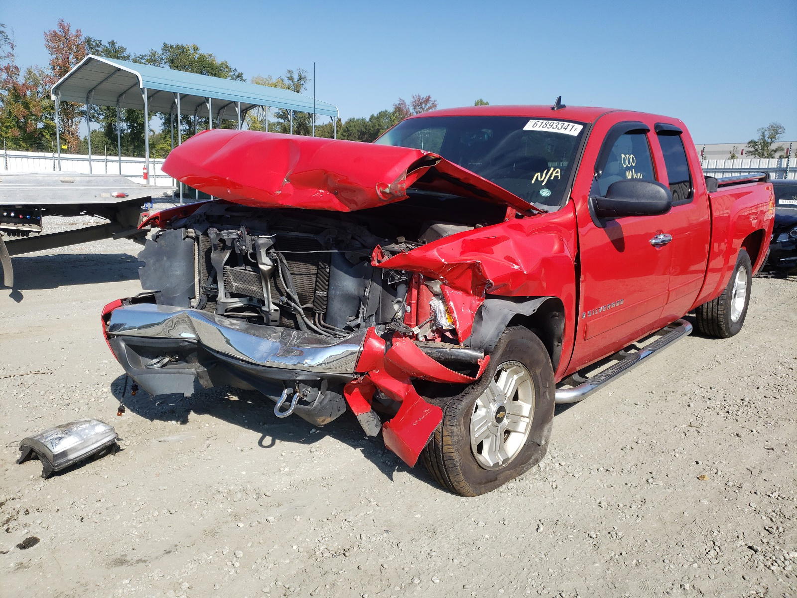 Photo 2 from auction – 2007 CHEVROLET SILVERADO with VIN 1GCEC19J37Z568540