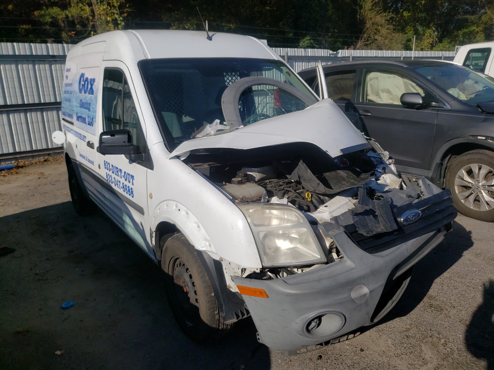 FORD TRANSIT CO 2013 with VIN NM0LS7AN6DT167619 - Photo from auction