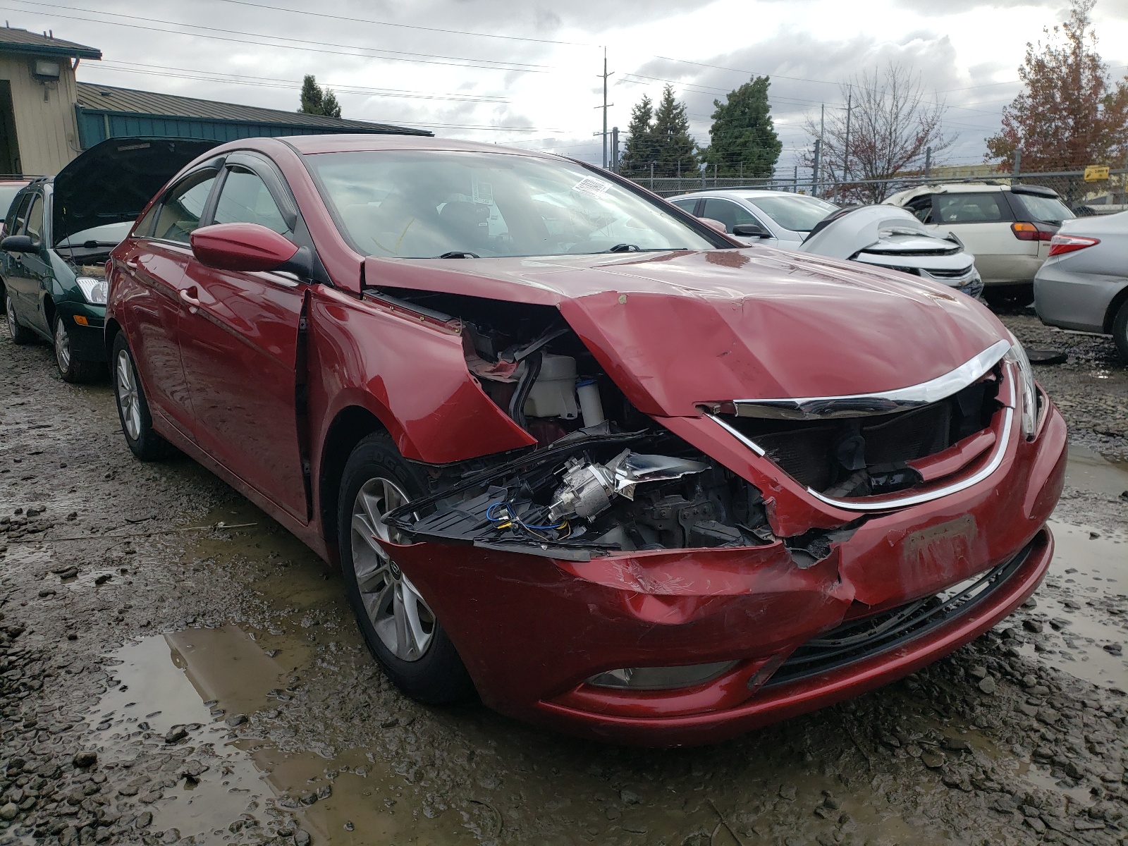 Photo 1 from auction – 2013 HYUNDAI SONATA GLS with VIN 5NPEB4AC6DH561022