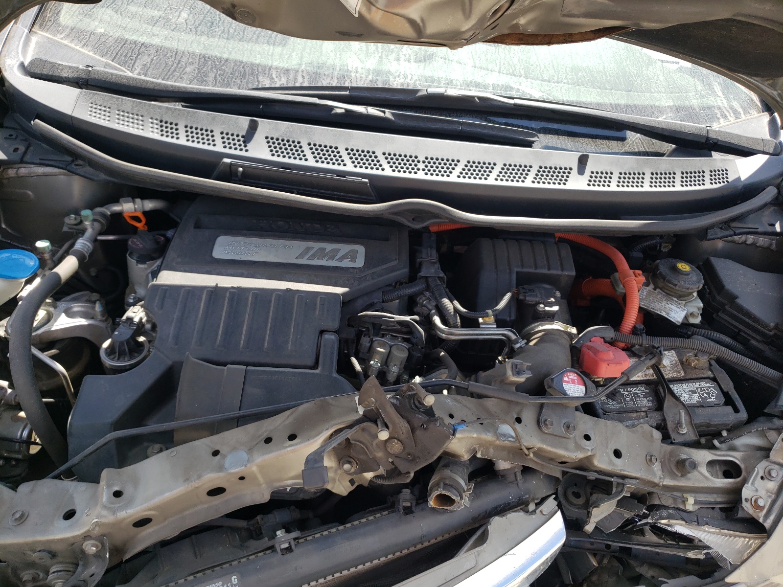 Photo 7 from auction – 2008 HONDA CIVIC HYBR with VIN JHMFA36248S030103