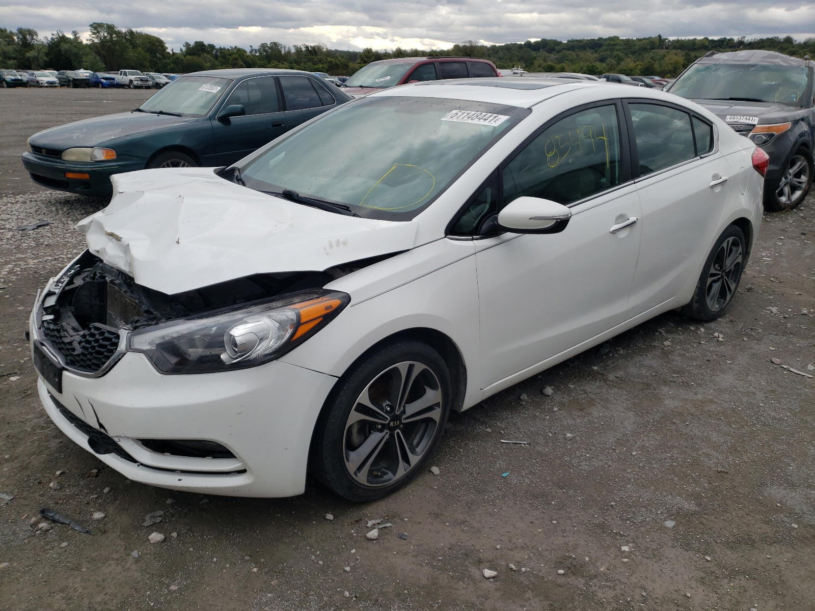 Photo 2 from auction – 2014 KIA FORTE EX with VIN KNAFZ4A86E5103555