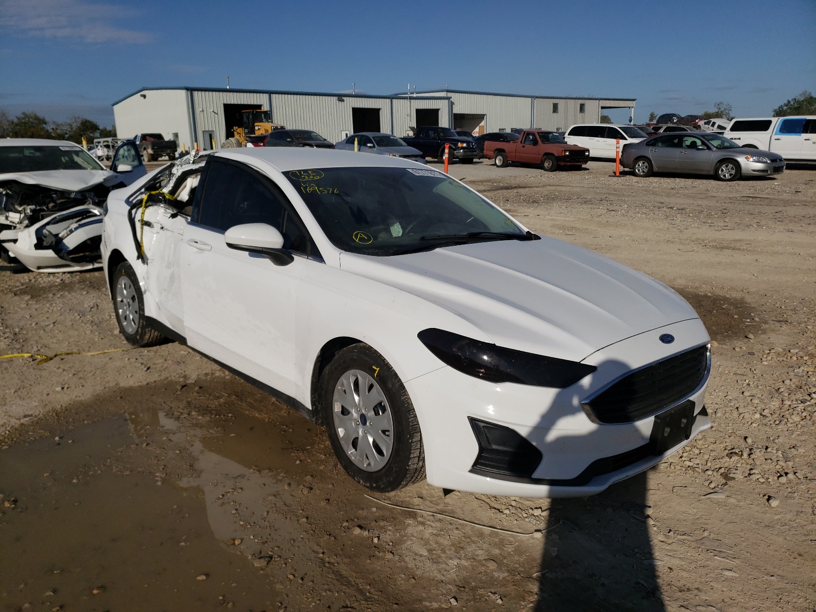 Photo 1 from auction – 2020 FORD FUSION S with VIN 3FA6P0G73LR169576