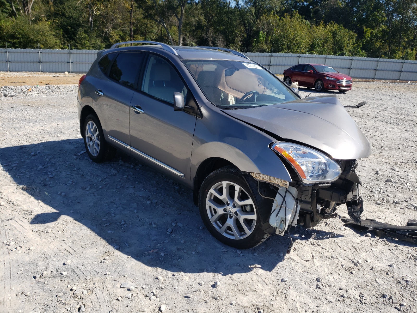 NISSAN ROGUE S 2012 with VIN JN8AS5MVXCW368791 - Photo from auction