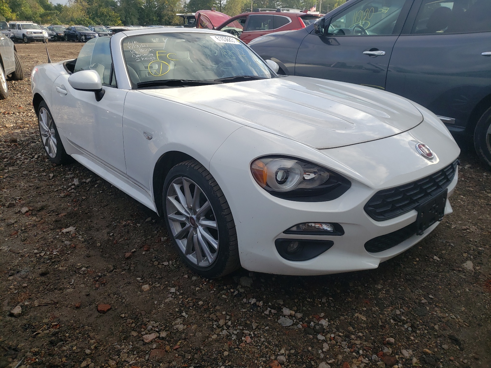 Photo 1 from auction – 2017 FIAT 124 SPIDER with VIN JC1NFAEKXH0107750