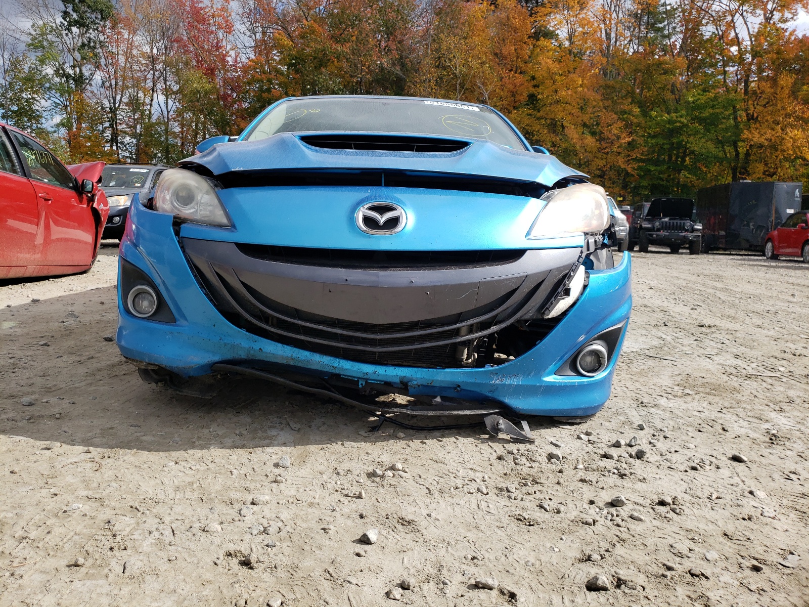 Photo 9 from auction – 2010 MAZDA SPEED 3 with VIN JM1BL1H46A1262792