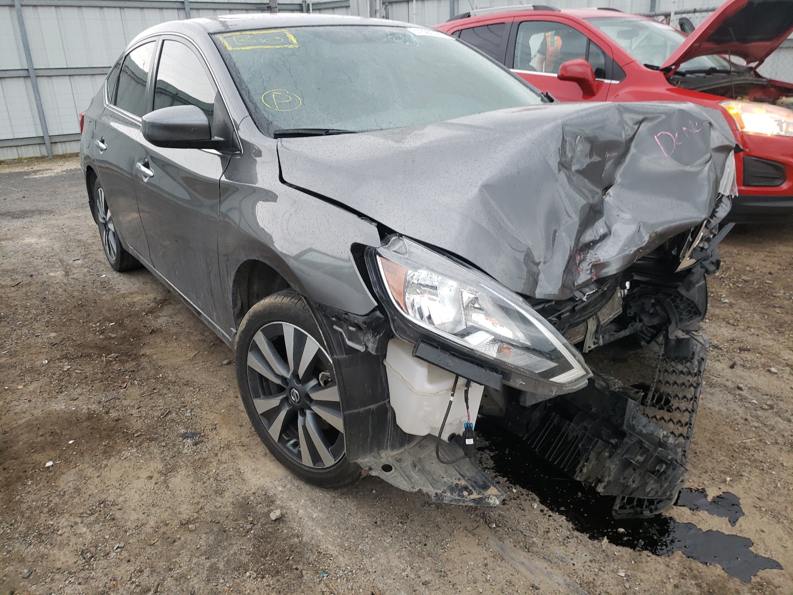 Photo 1 from auction – 2019 NISSAN SENTRA S with VIN 3N1AB7AP2KY392476