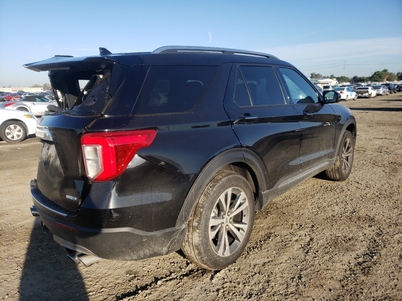 Photo 4 from auction – 2020 FORD EXPLORER P with VIN 1FM5K8HC0LGA93879