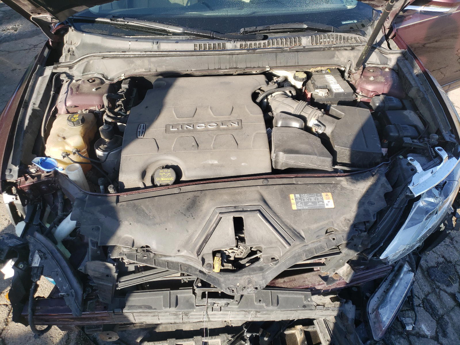Photo 7 from auction – 2013 LINCOLN MKZ with VIN 3LN6L2GK6DR802106