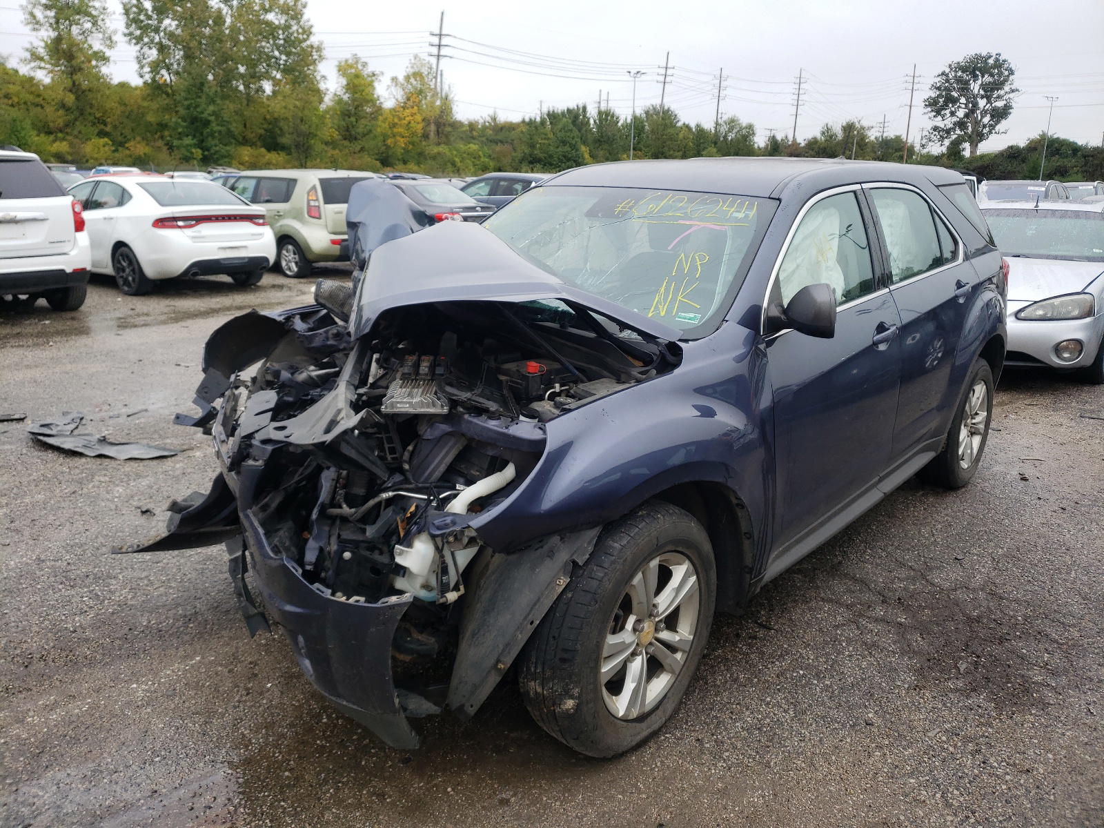 Photo 2 from auction – 2014 CHEVROLET EQUINOX LS with VIN 2GNFLEEK5E6218417