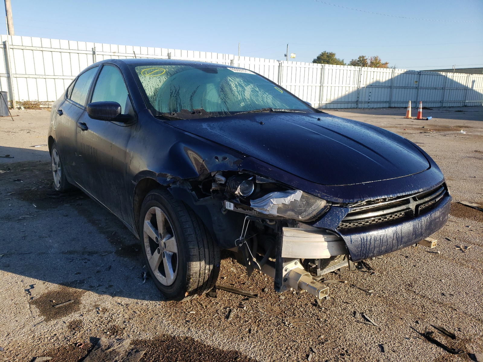DODGE DART SXT 2015 with VIN 1C3CDFBB3FD123011 - Photo from auction