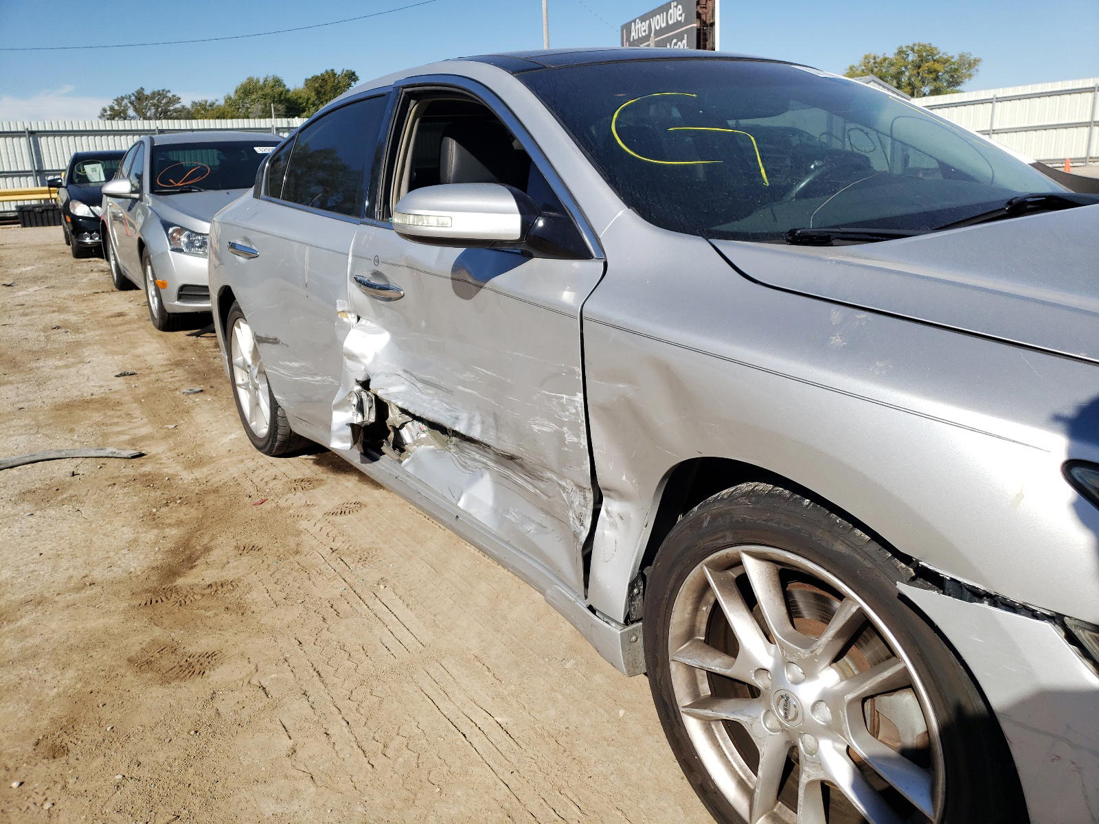 Photo 9 from auction – 2011 NISSAN MAXIMA S with VIN 1N4AA5AP5BC855505