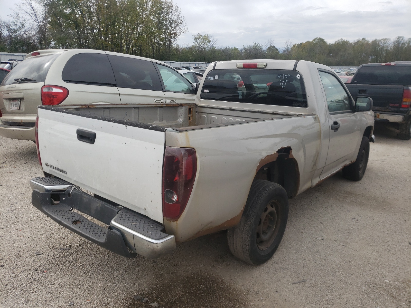 Photo 4 from auction – 2005 CHEVROLET COLORADO with VIN 1GCCS148758152573