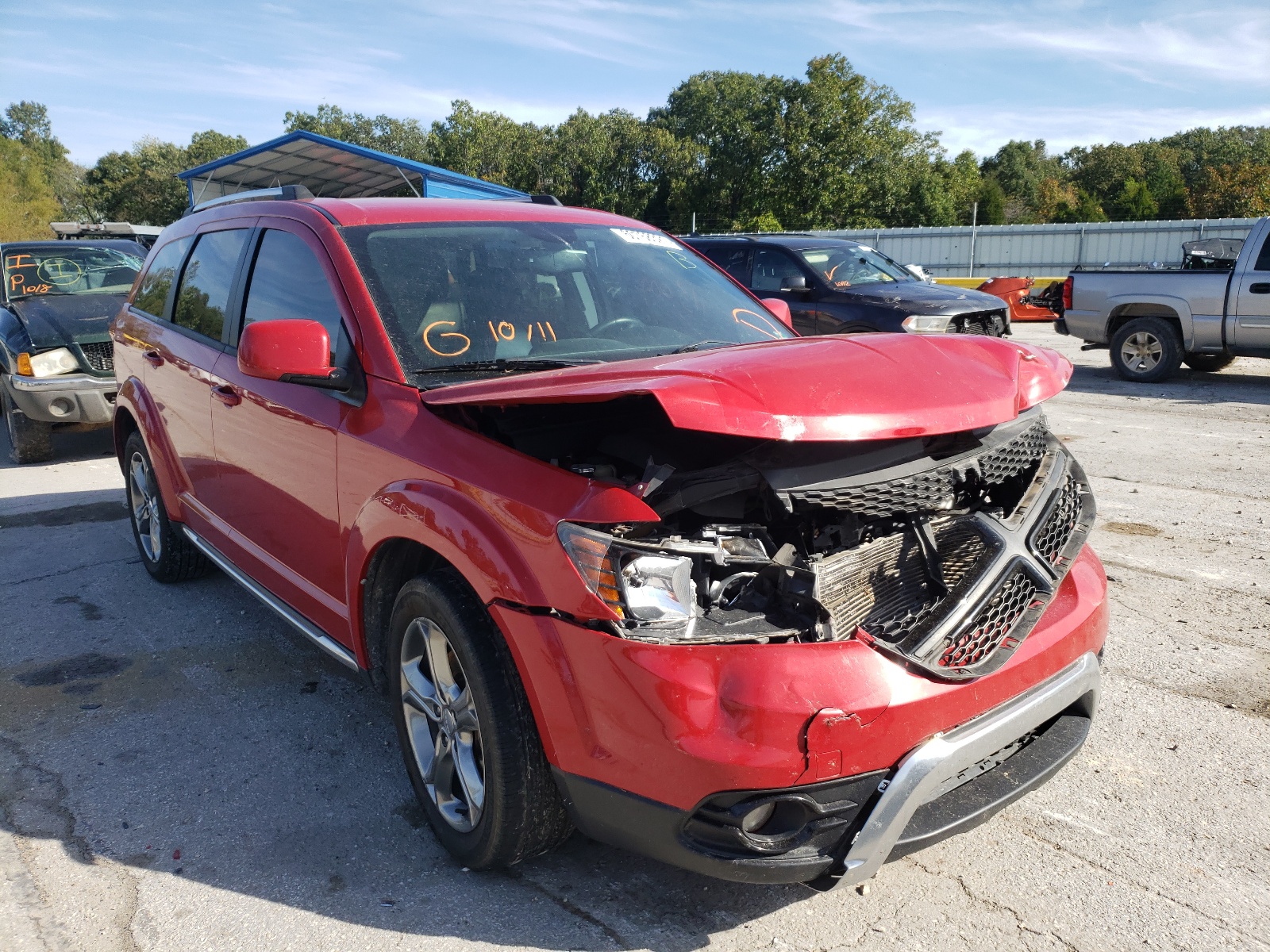 DODGE JOURNEY CR 2016 with VIN 3C4PDCGG1GT159114 - Photo from auction