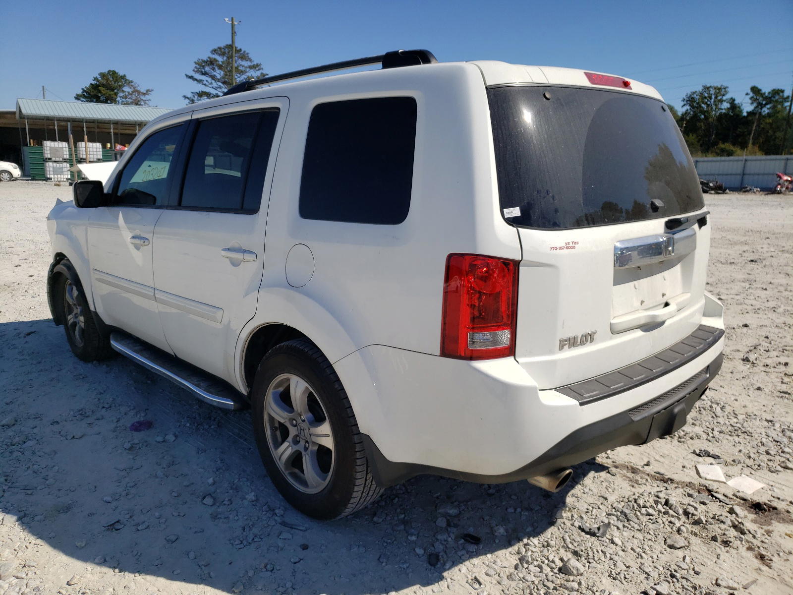 Photo 3 from auction – 2014 HONDA PILOT EXL with VIN 5FNYF3H55EB007540