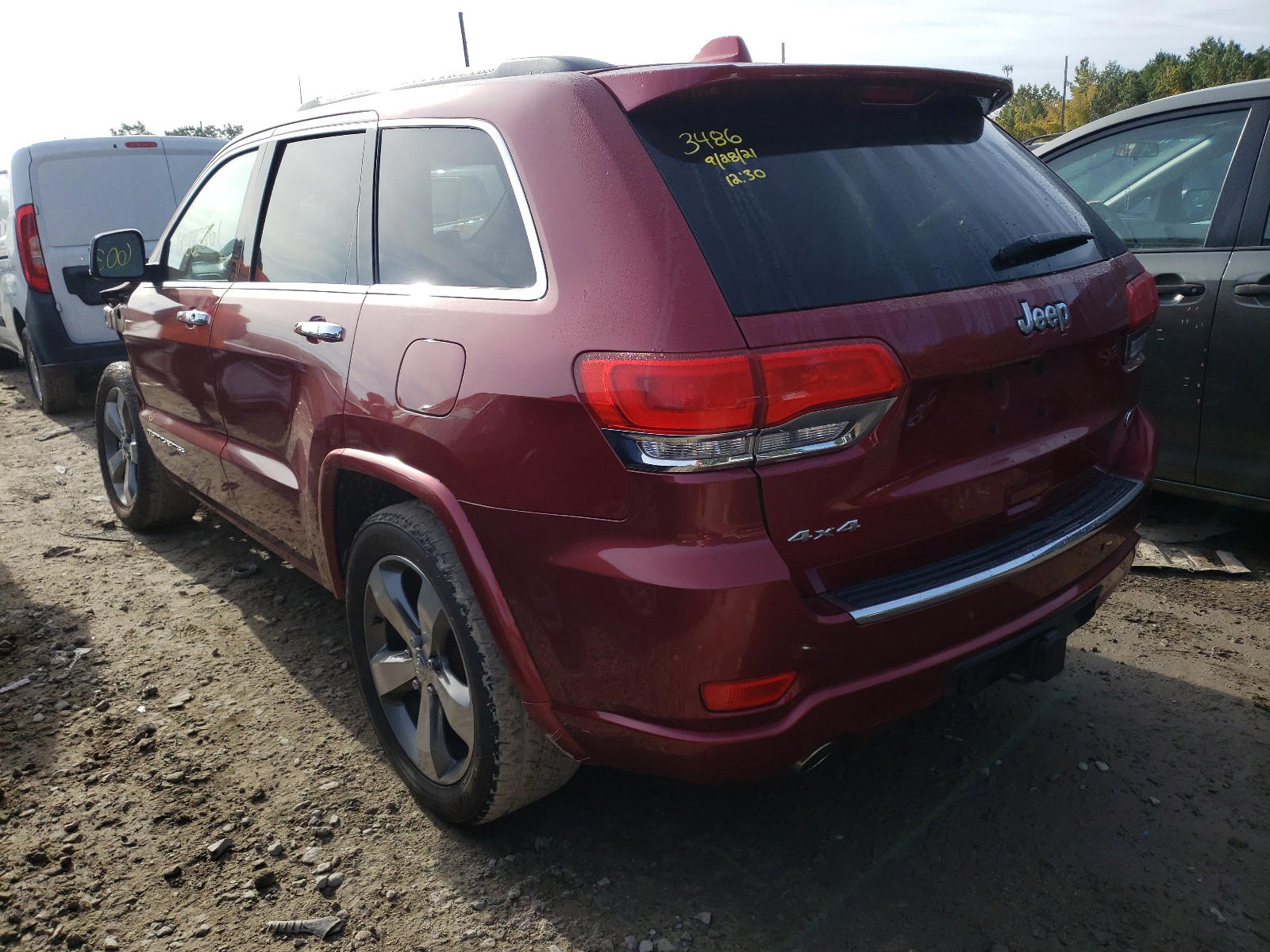 Photo 3 from auction – 2014 JEEP GRAND CHER with VIN 1C4RJFCG4EC580309