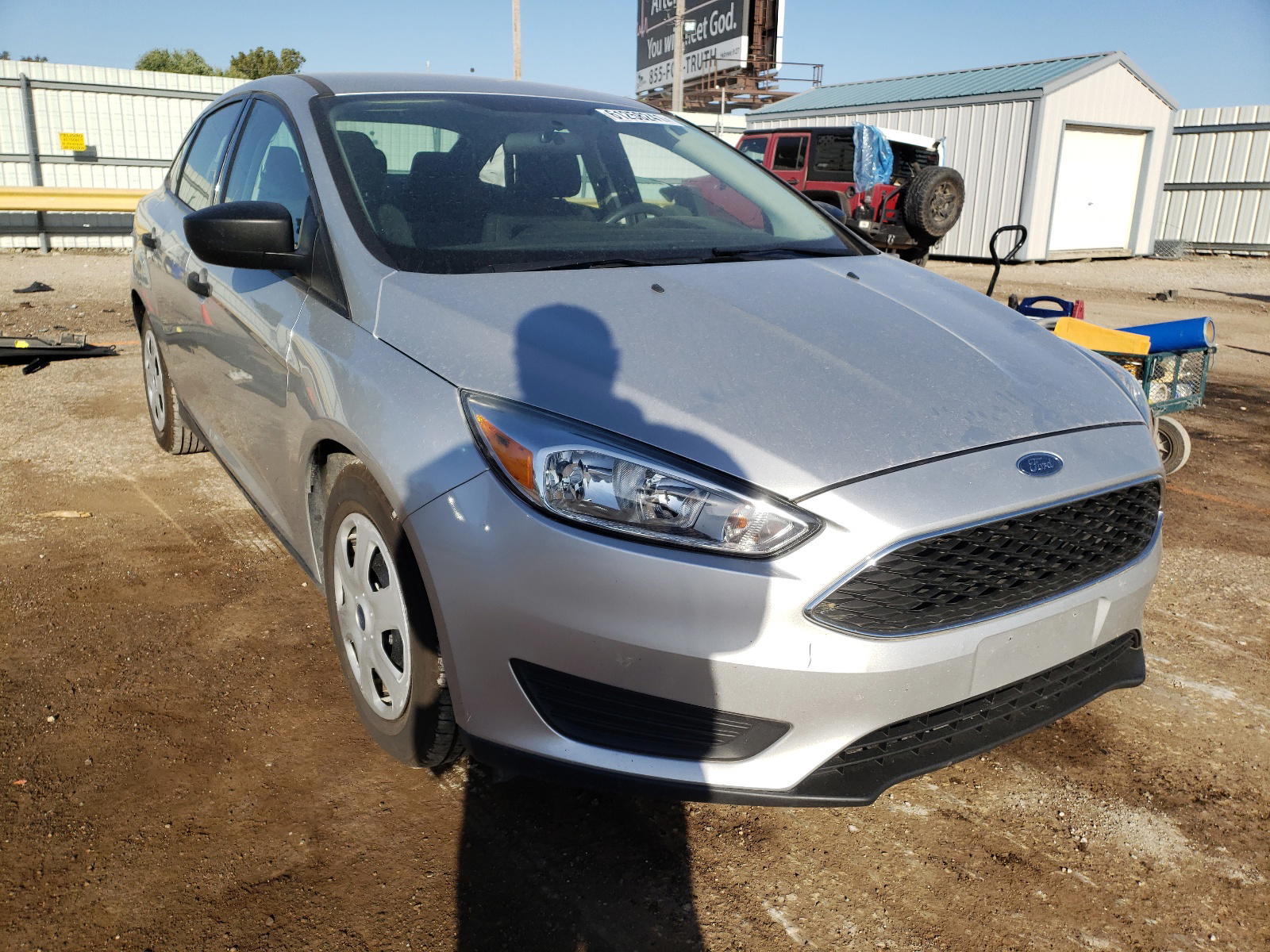 FORD FOCUS S 2017 with VIN 1FADP3E24HL214448 - Photo from auction