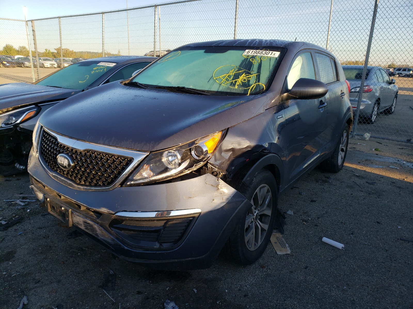 Photo 2 from auction – 2016 KIA SPORTAGE L with VIN KNDPBCAC4G7870077