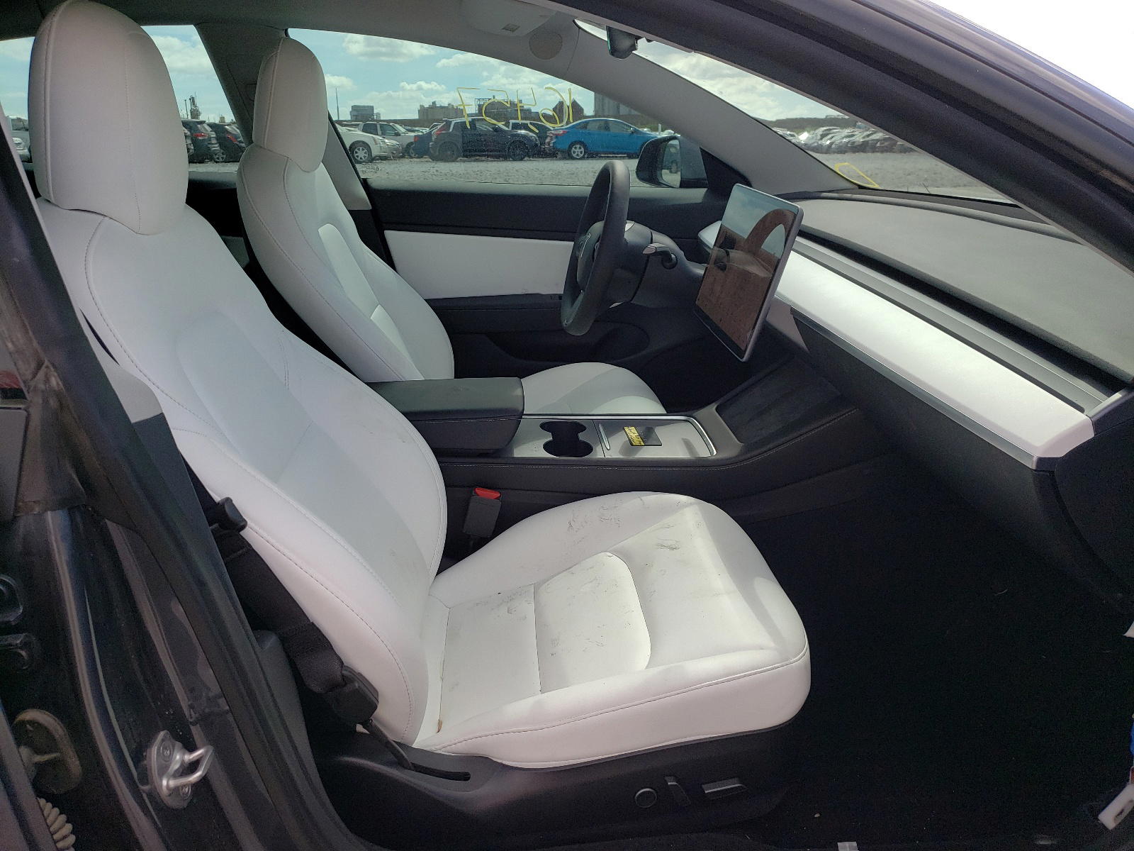 Photo 5 from auction – 2021 TESLA MODEL 3 with VIN 5YJ3E1EB3MF858620