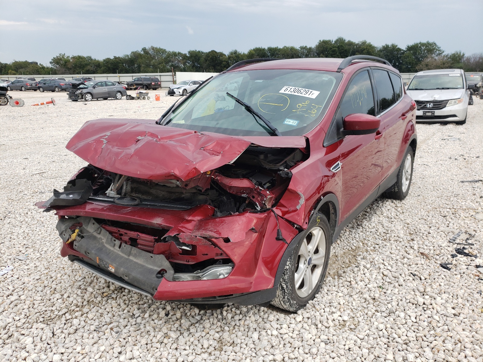 Фото 2 с аукциона – 2016 FORD ESCAPE SE с VIN 1FMCU0G92GUA96864