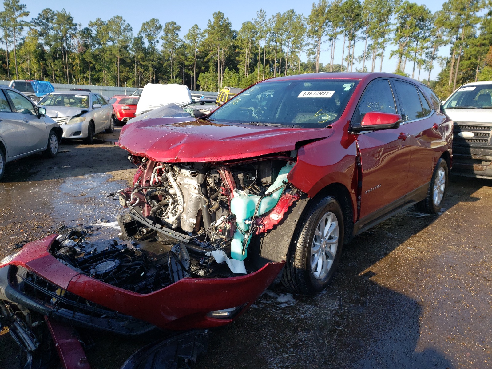 Photo 2 from auction – 2019 CHEVROLET EQUINOX LT with VIN 2GNAXKEV3K6130033