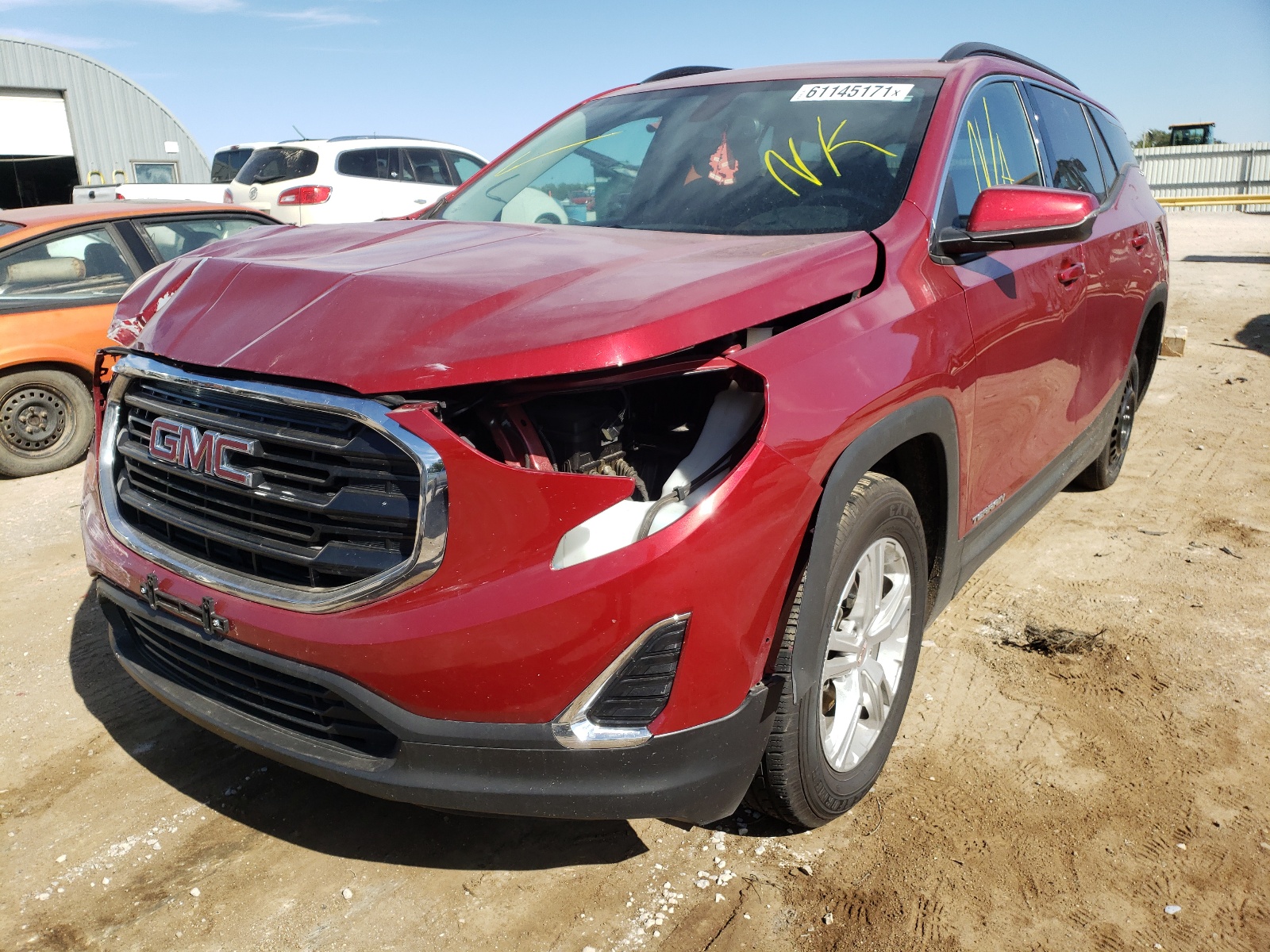 Photo 2 from auction – 2019 GMC TERRAIN SL with VIN 3GKALTEV1KL252142