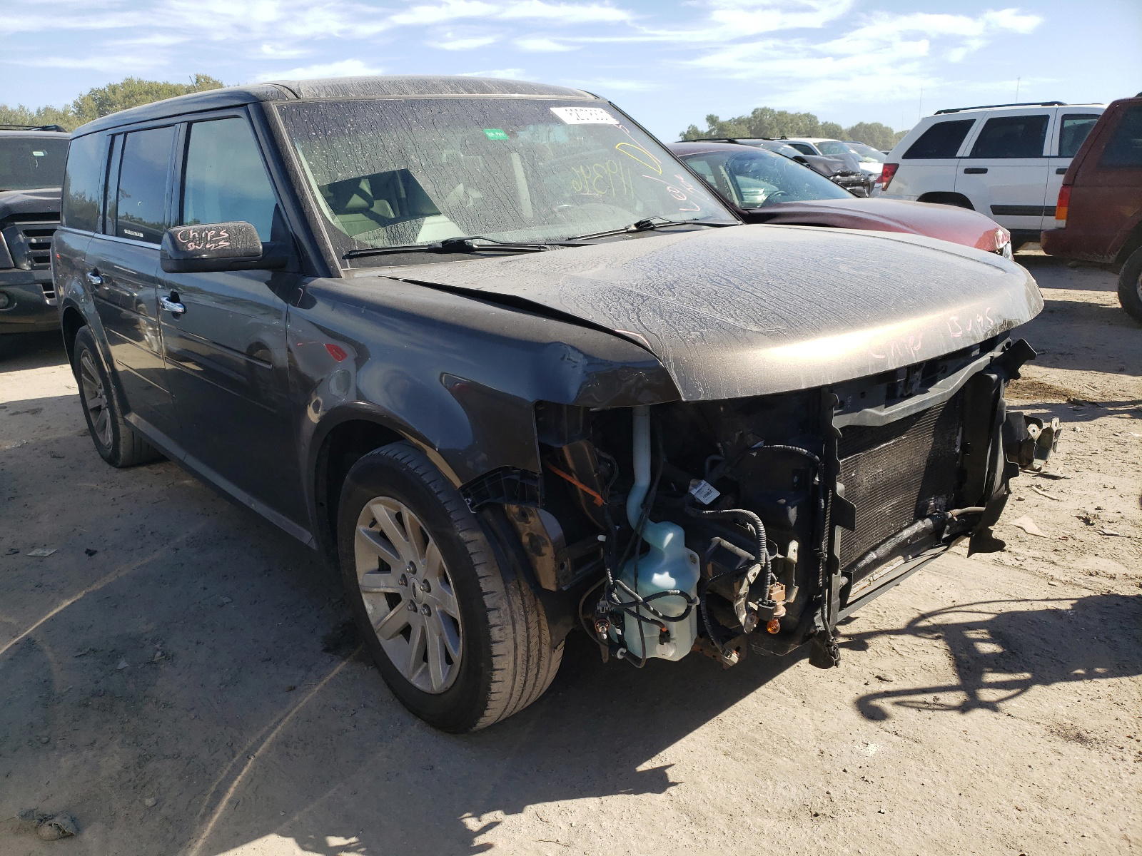 FORD FLEX SEL 2011 with VIN 2FMGK5CC2BBD34782 - Photo from auction