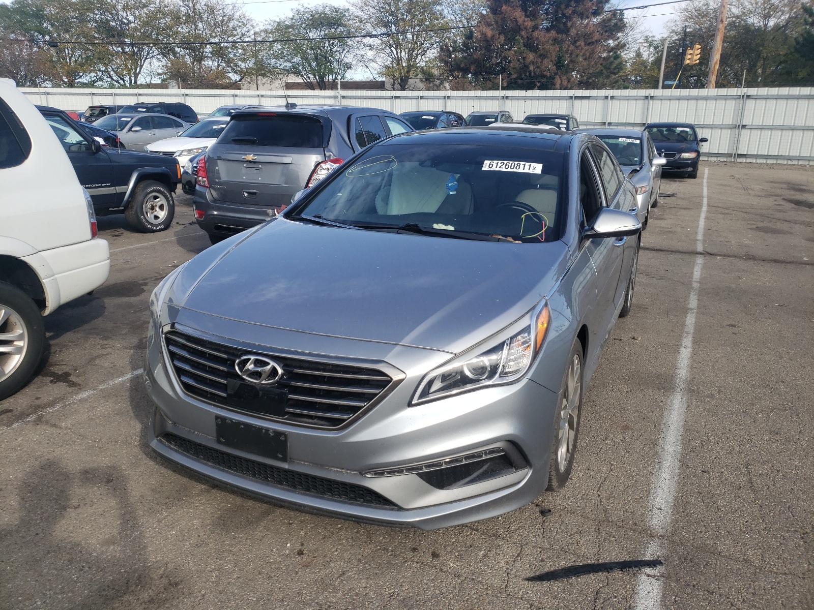 Photo 2 from auction – 2015 HYUNDAI SONATA SPO with VIN 5NPE34AB4FH140102