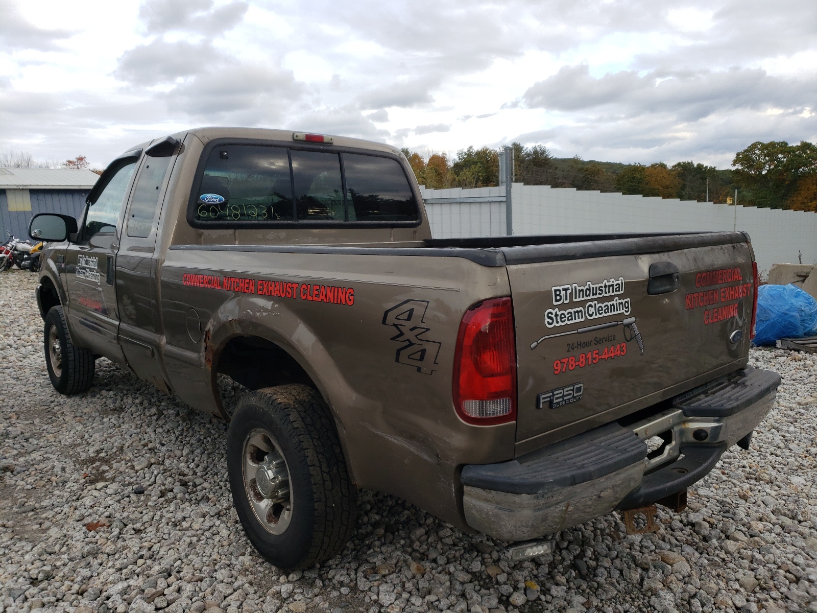 Photo 3 from auction – 2002 FORD F250 SUPER with VIN 1FTNX21S22ED41550