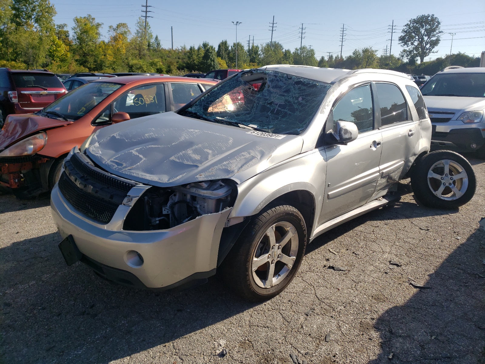 Photo 2 from auction – 2007 CHEVROLET EQUINOX LT with VIN 2CNDL63F876082505