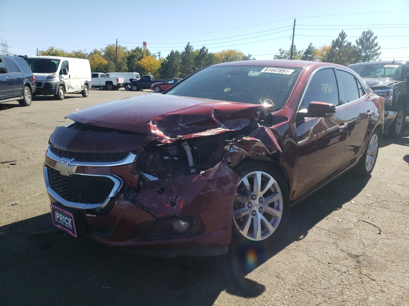 Photo 2 from auction – 2015 CHEVROLET MALIBU LTZ with VIN 1G11F5SLXFF316544